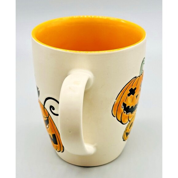 Spectrum Halloween Black Cat Pumpkins Jack O Lanterns Mug 5 inch 2024 - Picture 5 of 9